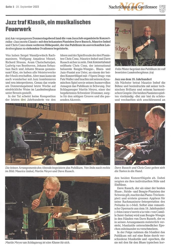 Jazz trifft Klassik: Ein Musikalisches Feuerwerk